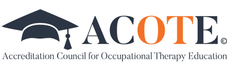 Accreditation Council for Occupational Therapy Education (ACOTE) logo.